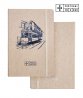 Imagem 0 - Cotton Hard Cover Notebook A5 - Theme Electric Tram