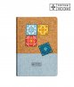 Imagem 0 - Cork and Cotton Hard Cover Notebook A5 - Theme Portuguese Tiles